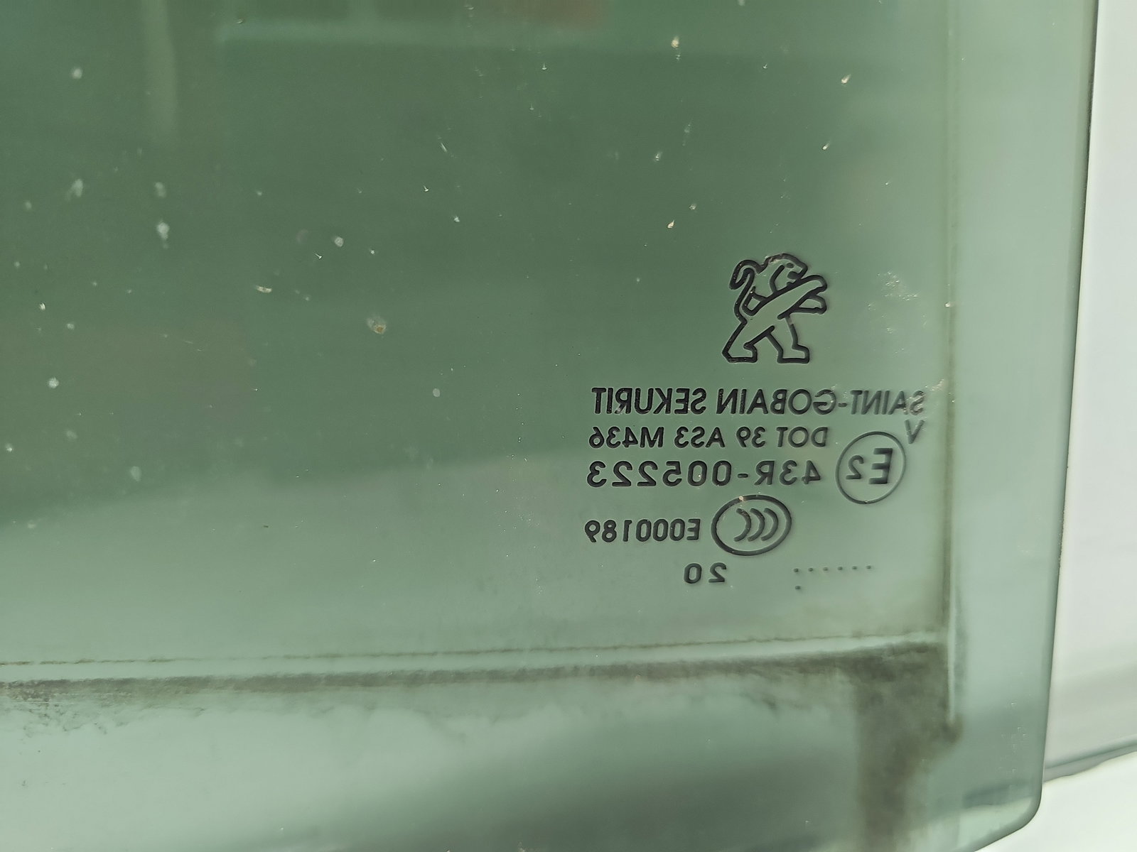 Geam usa stanga spate PEUGEOT 308 II GT-Line [Fabr 2019-2021] OEM - imagine 3