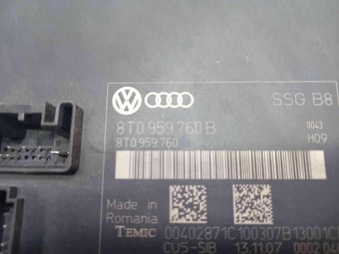 Calculator confort 8T0959760B Audi A5 2.7 CAMA 2007-2015