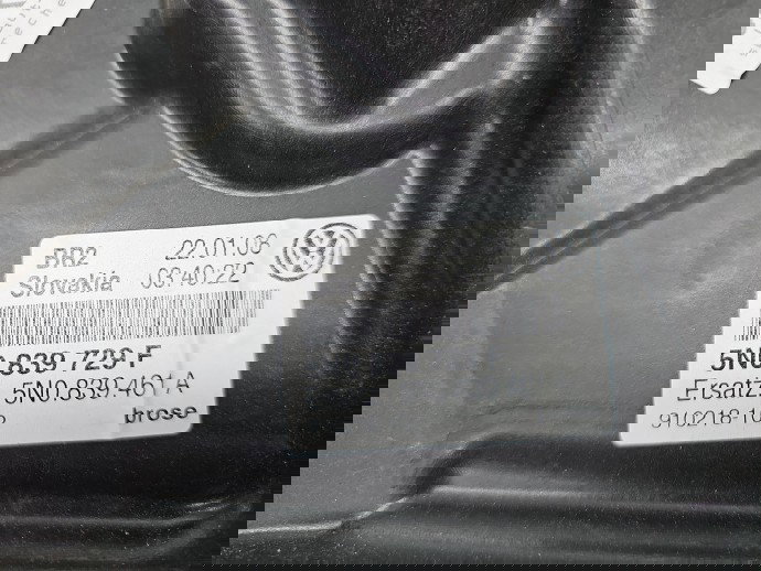 Macara electrica geam stanga spate Volkswagen Tiguan (5N) [Fabr 2007-2016] 5N0839729F