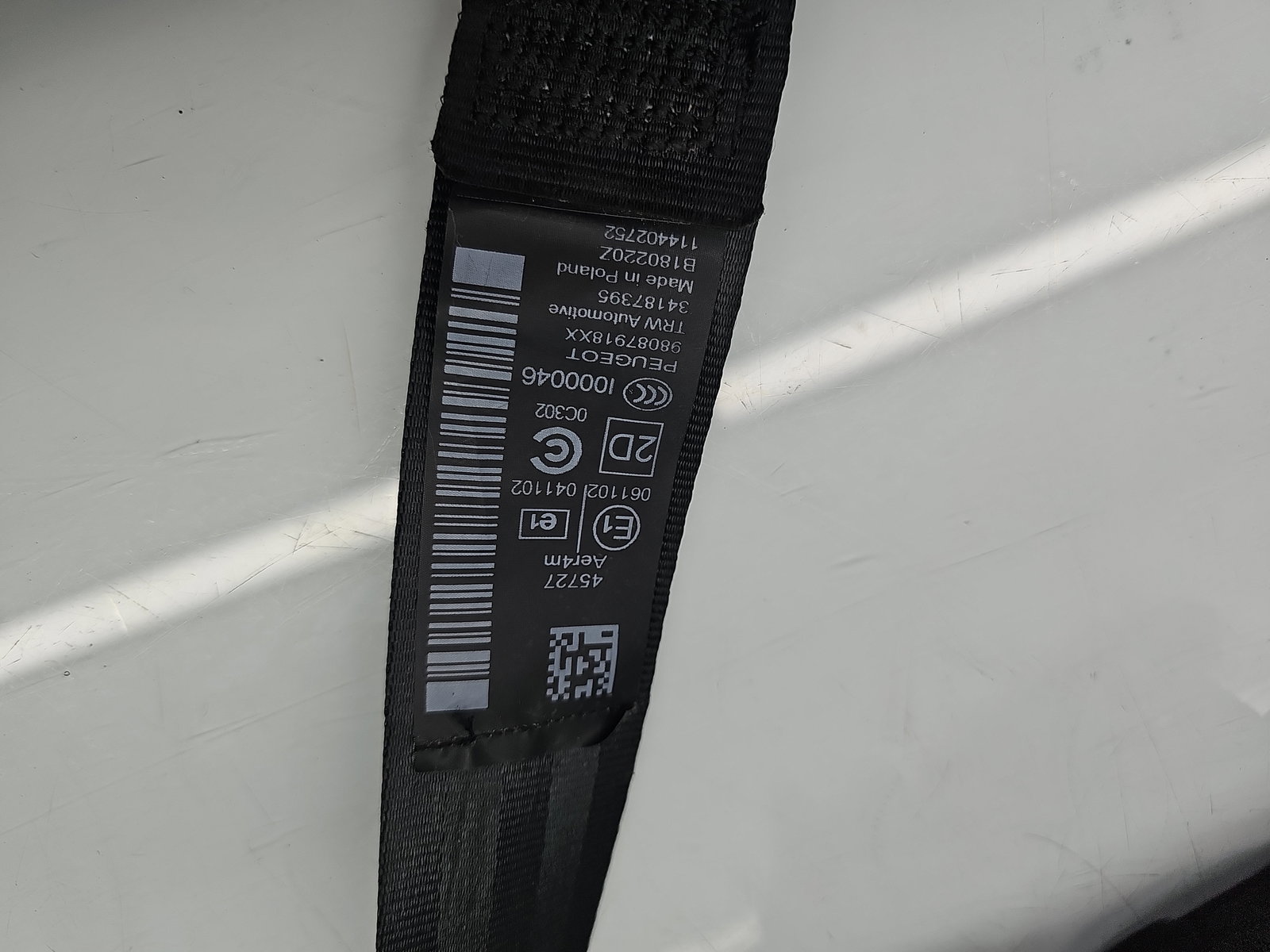 Centura stanga spate PEUGEOT 308 II GT-Line [Fabr 2019-2021] 98088918XX - imagine 4