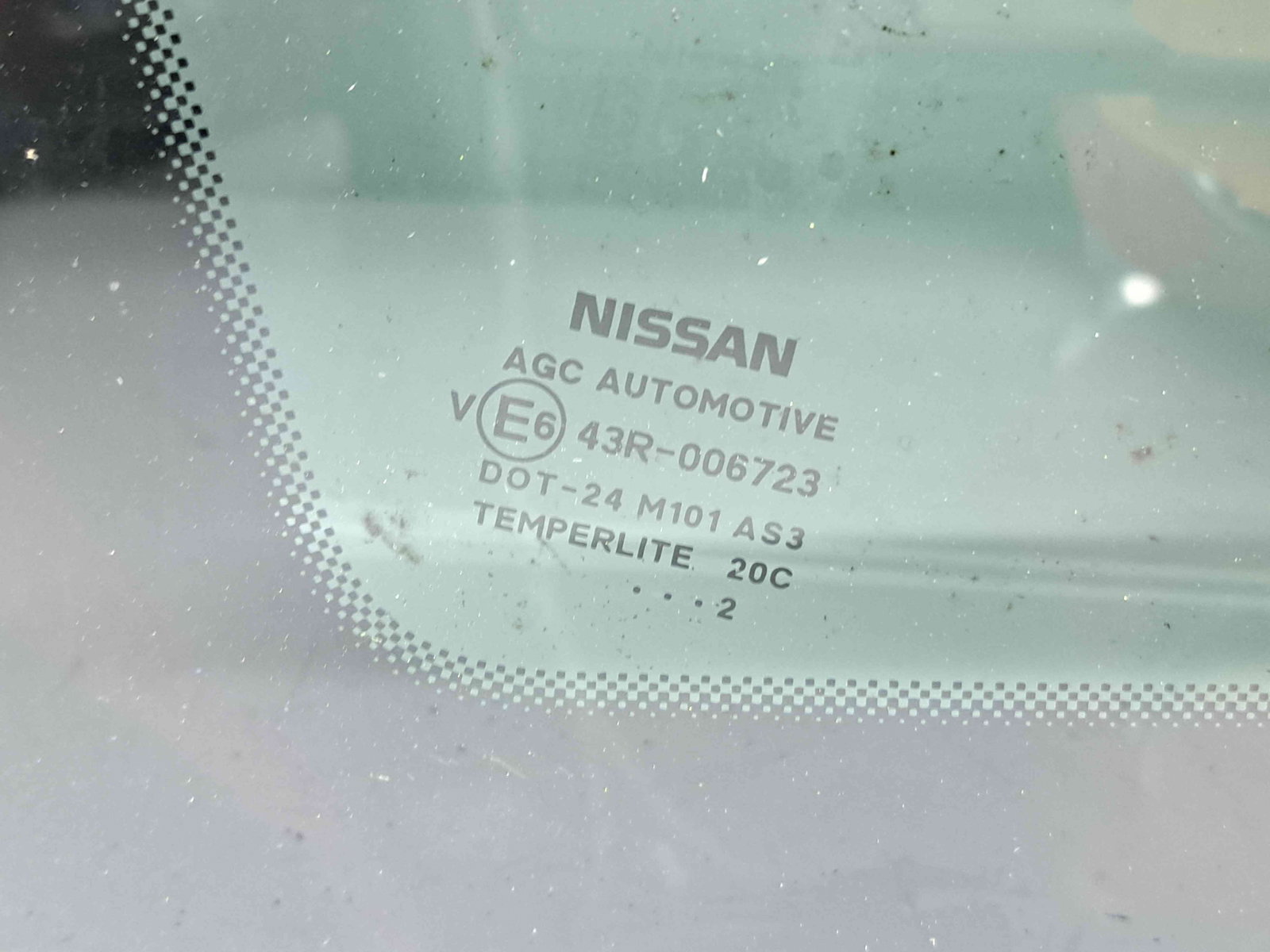 Geam fix stanga spate Nissan Qashqai [Fabr 2007-2014] Facelift OEM - imagine 2