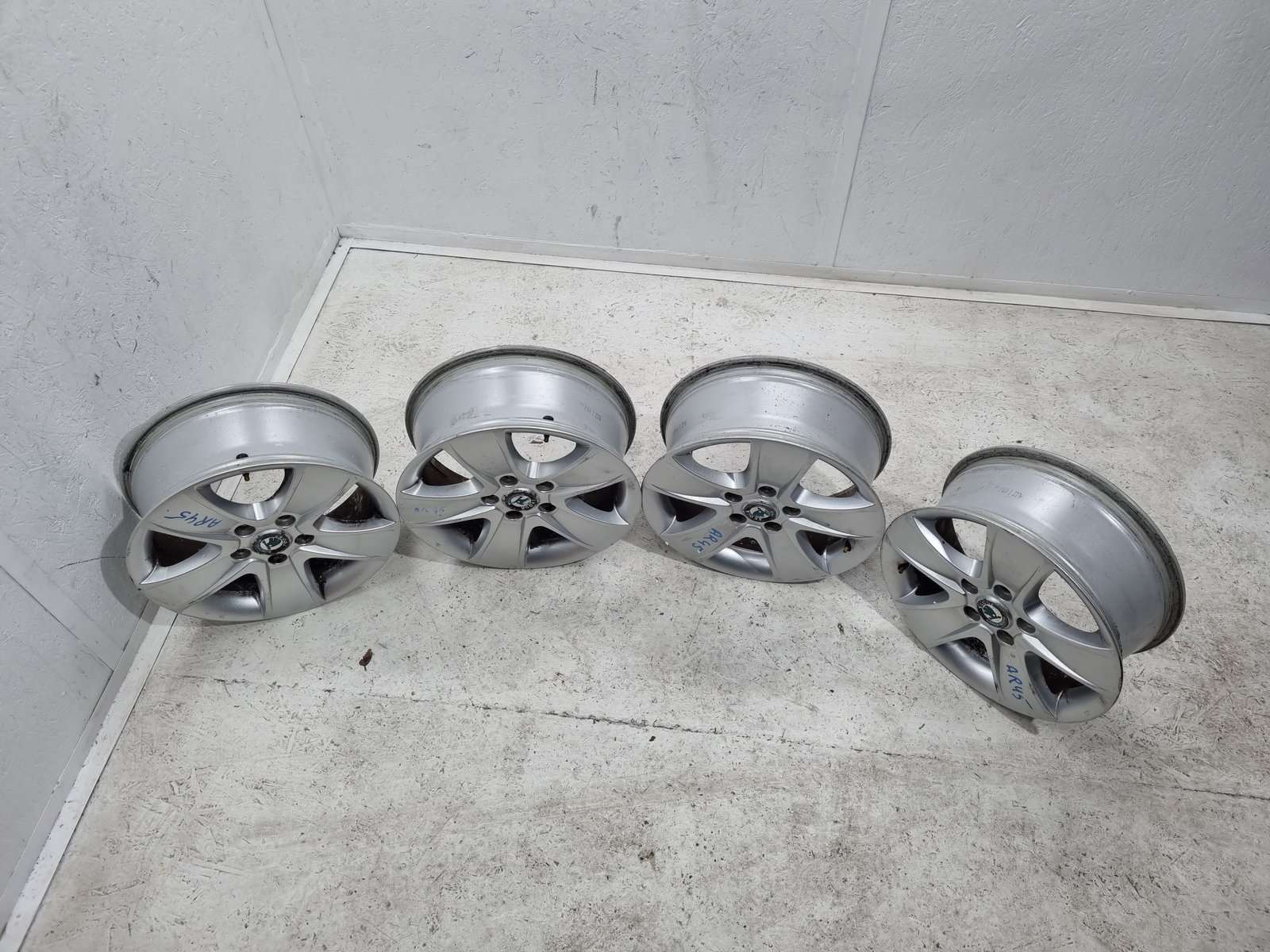 Set jante aliaj Skoda Octavia 2 Combi (1Z5) [Fabr 2004-2013] Facelift 1Z0601025 - imagine 9