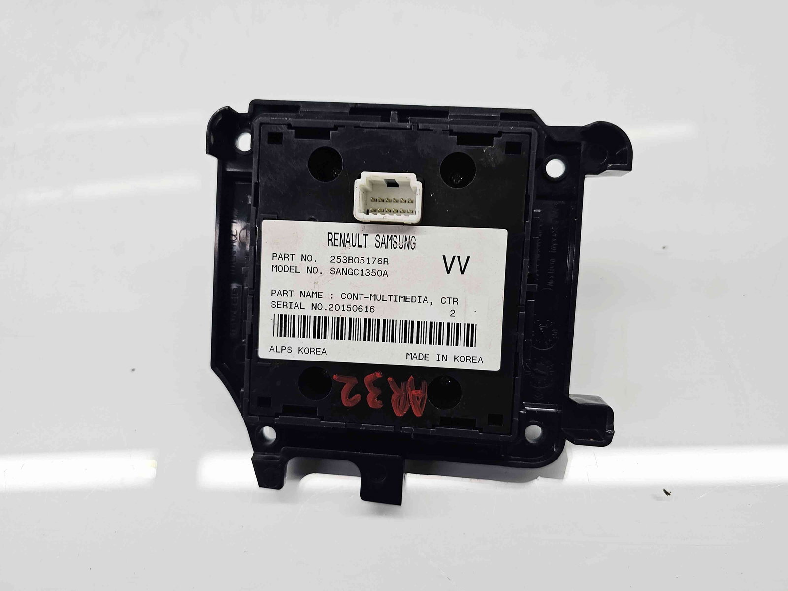 Joystick navigatie Renault Megane 3 [Fabr 2008-2015] Facelift 253B05176R - imagine 2