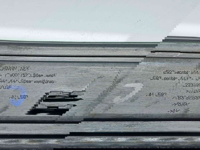 Ornament prag dreapta fata Bmw 3 Cabriolet (E93) [Fabr 2006-2011] Facelift 7900752