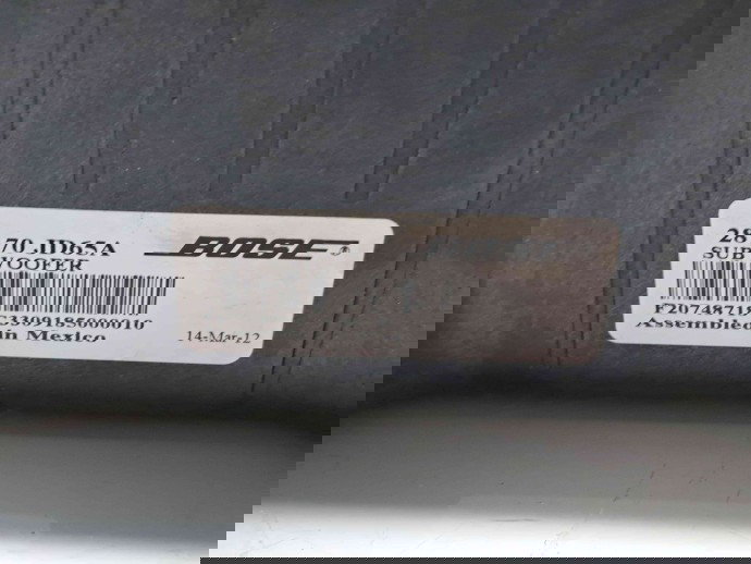  Subwoofer Nissan Qashqai [Fabr 2007-2014] Facelift 28170JD65A