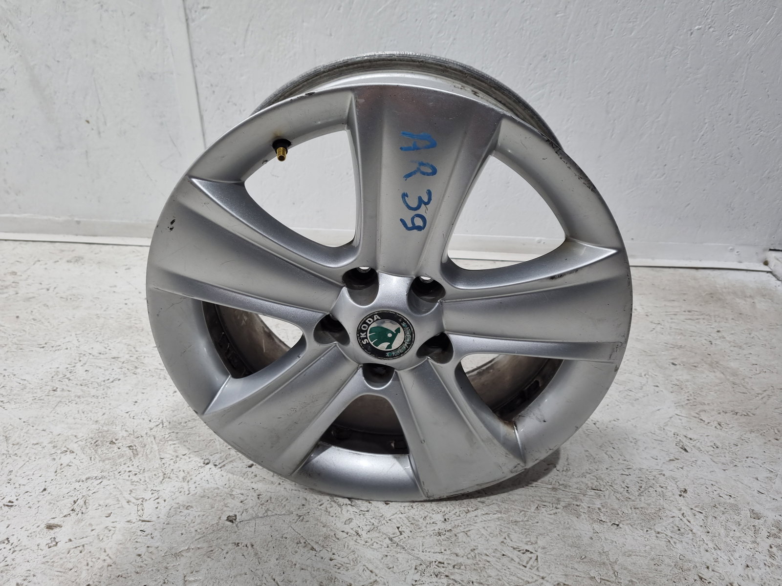 Set jante aliaj Skoda Yeti (5L) [Fabr 2009-2020] OEM - imagine 2