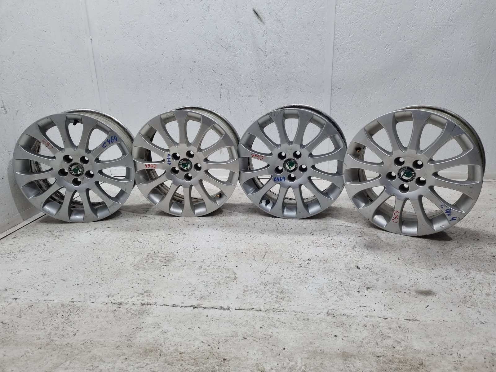 Set jante aliaj Skoda Fabia 2 Combi (5J, 545) [Fabr 2007-2014] 5J0601025L