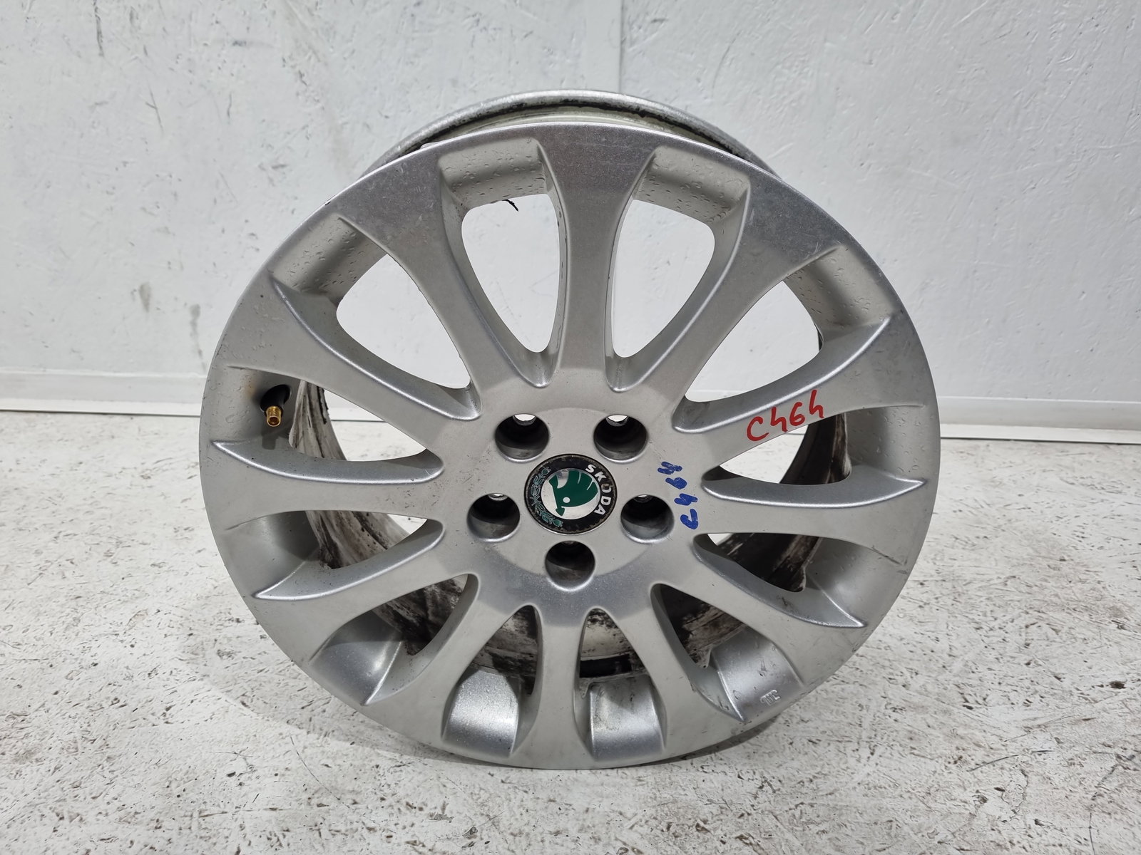 Set jante aliaj Skoda Fabia 2 Combi (5J, 545) [Fabr 2007-2014] 5J0601025L - imagine 2