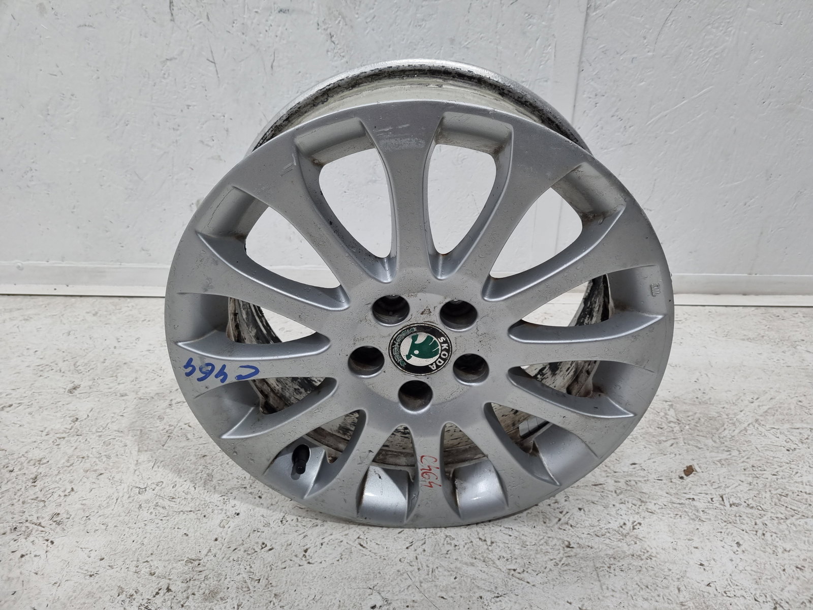 Set jante aliaj Skoda Fabia 2 Combi (5J, 545) [Fabr 2007-2014] 5J0601025L - imagine 4