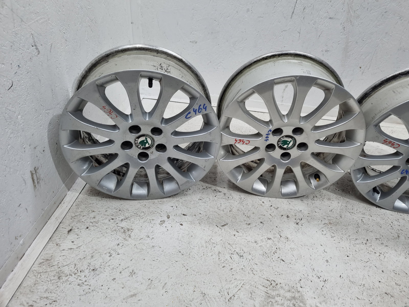 Set jante aliaj Skoda Fabia 2 Combi (5J, 545) [Fabr 2007-2014] 5J0601025L - imagine 8