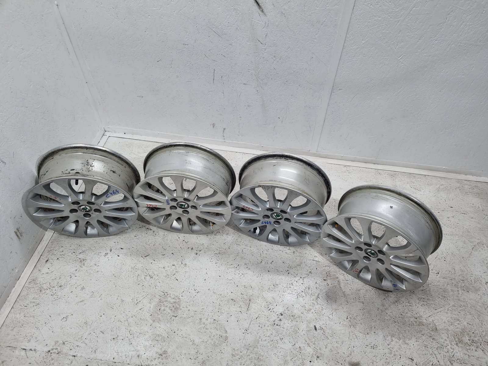 Set jante aliaj Skoda Fabia 2 Combi (5J, 545) [Fabr 2007-2014] 5J0601025L - imagine 10