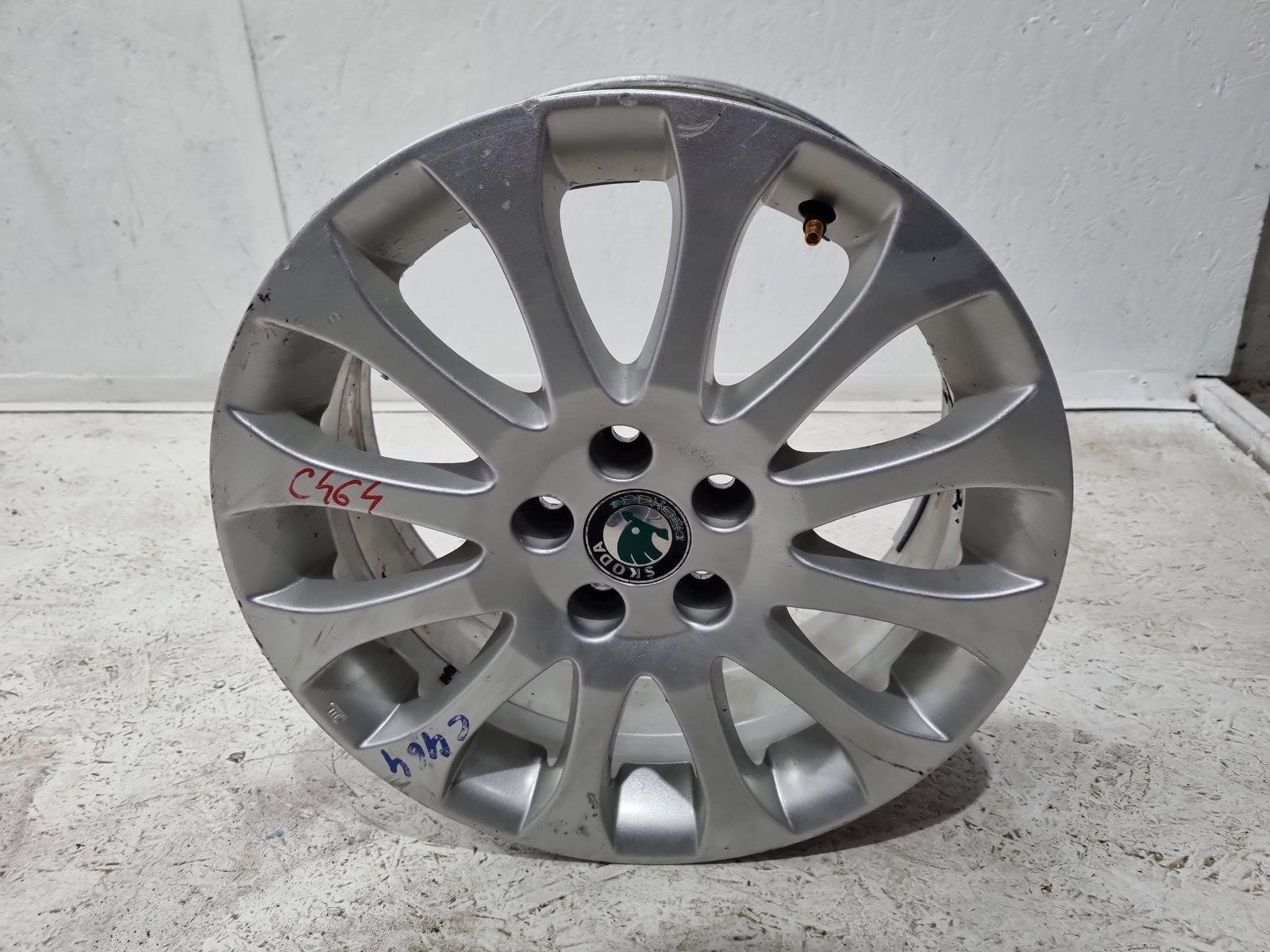 Set jante aliaj Skoda Fabia 2 Combi (5J, 545) [Fabr 2007-2014] 5J0601025L - imagine 11