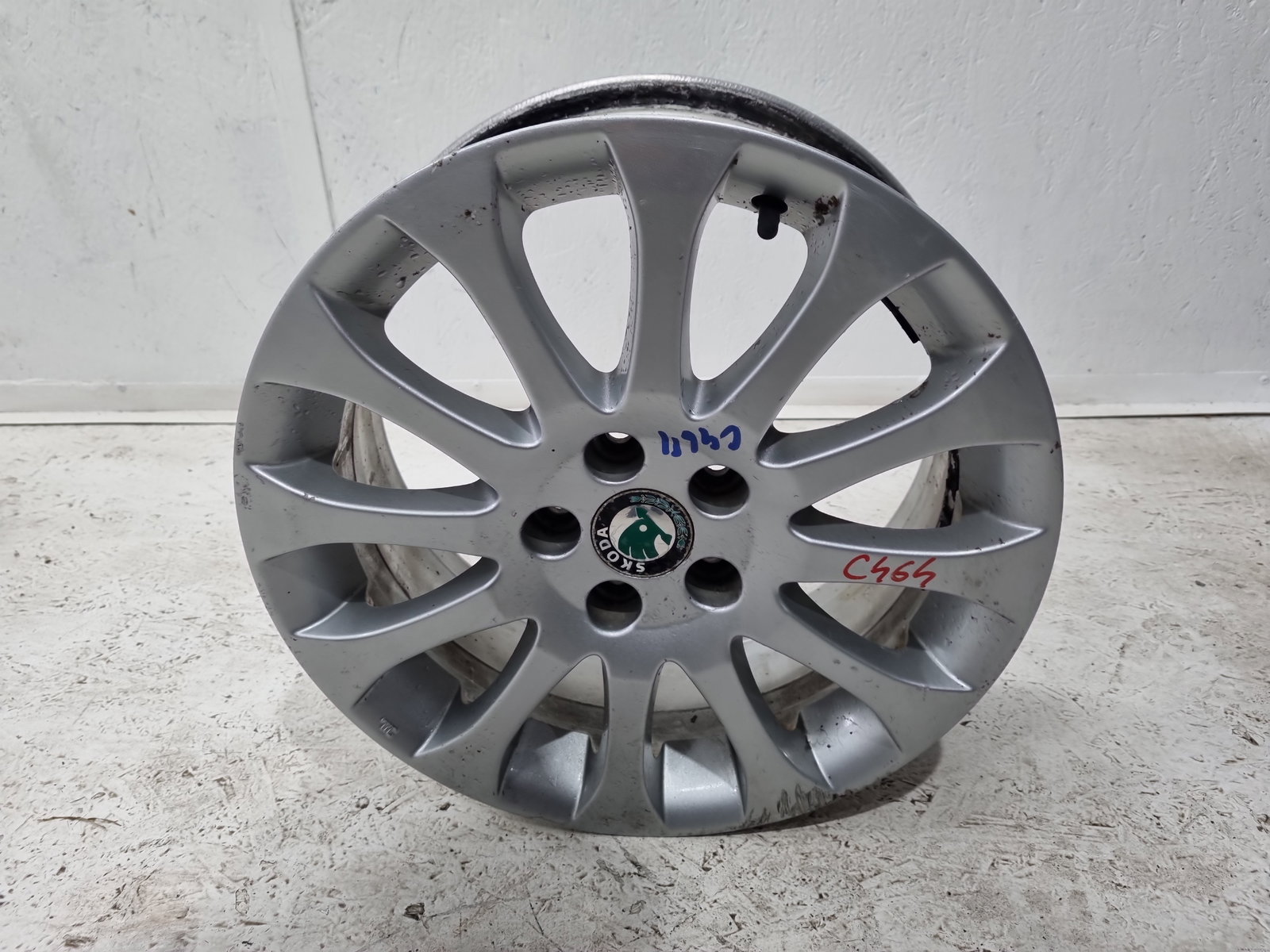 Set jante aliaj Skoda Fabia 2 Combi (5J, 545) [Fabr 2007-2014] 5J0601025L - imagine 13