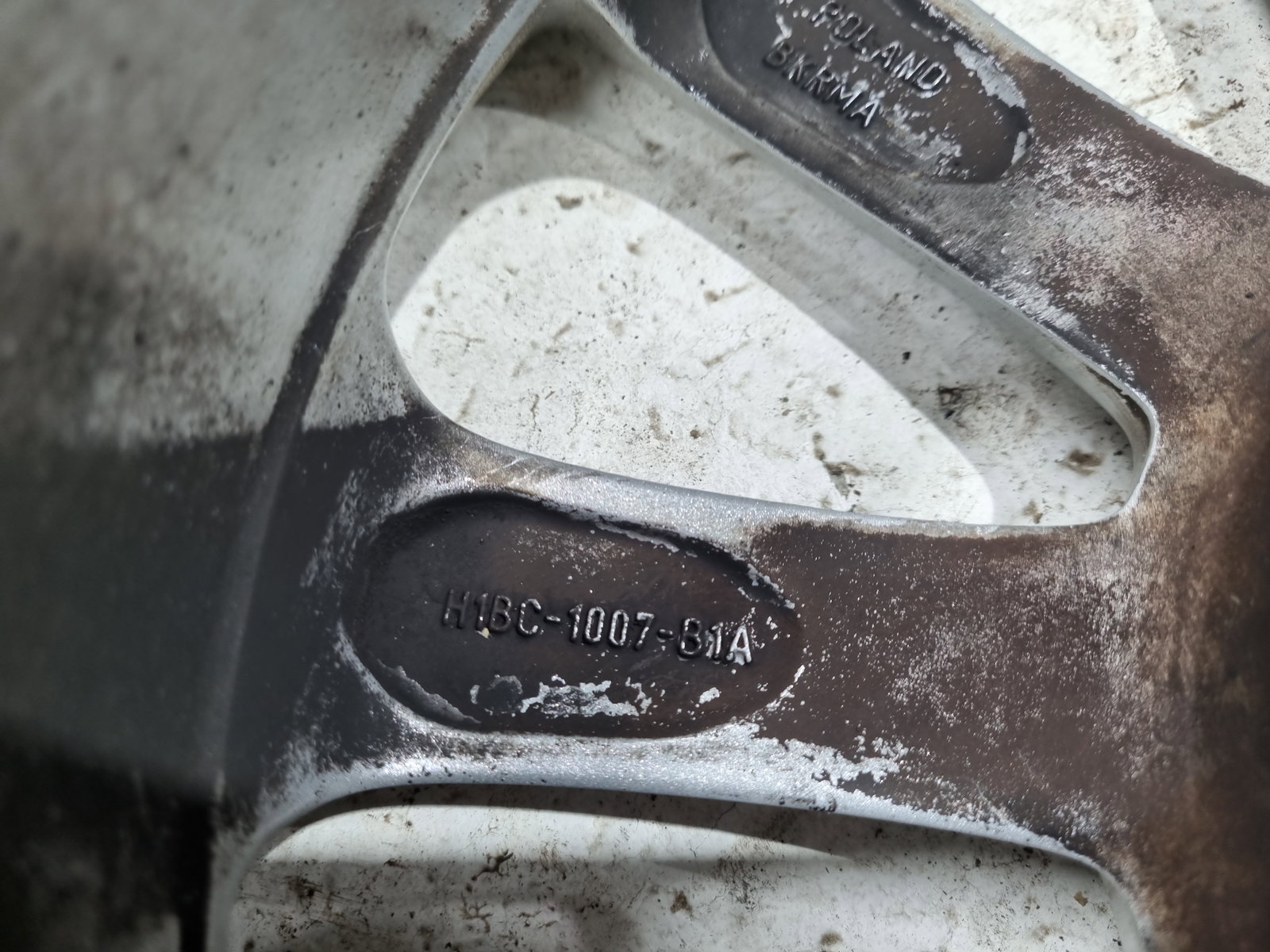 Janta aliaj Ford Fiesta 8 [Fabr 2017-2025] H1BC-1007-B1A - imagine 4