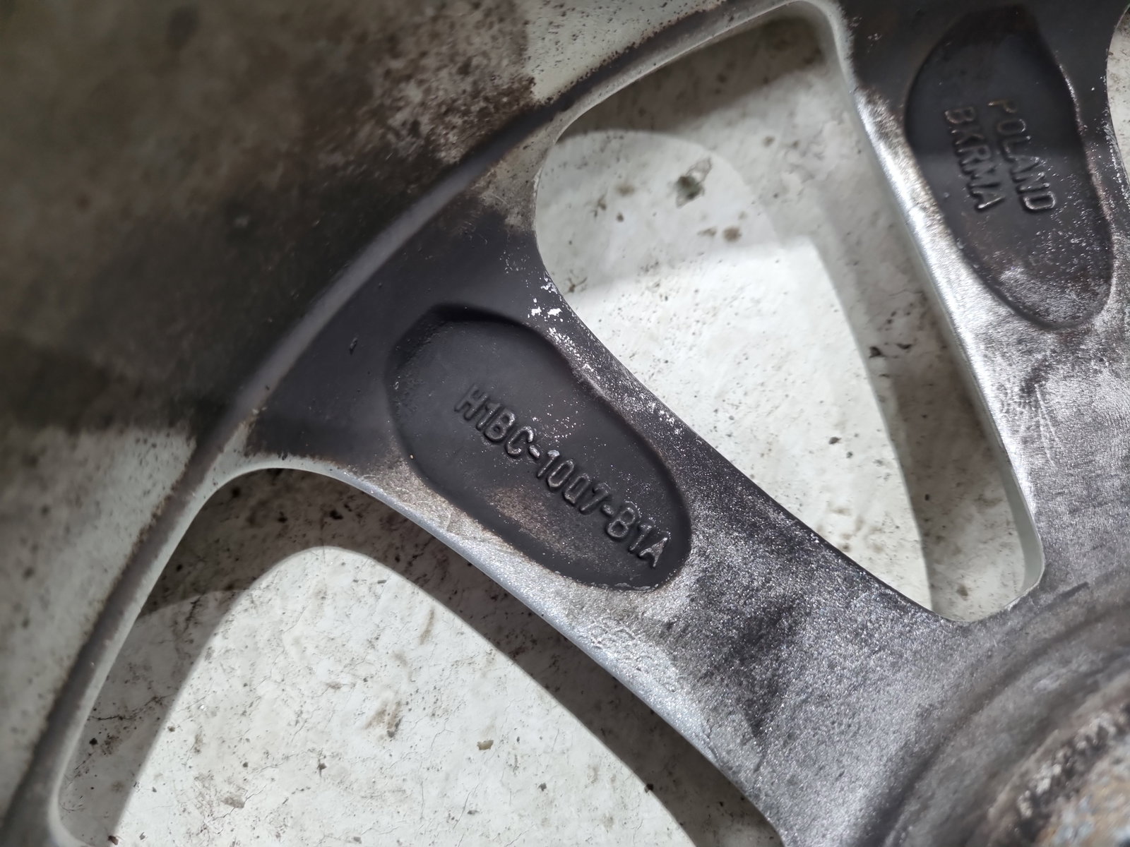 Janta aliaj Ford Fiesta 8 [Fabr 2017-2025] H1BC-1007-B1A - imagine 4