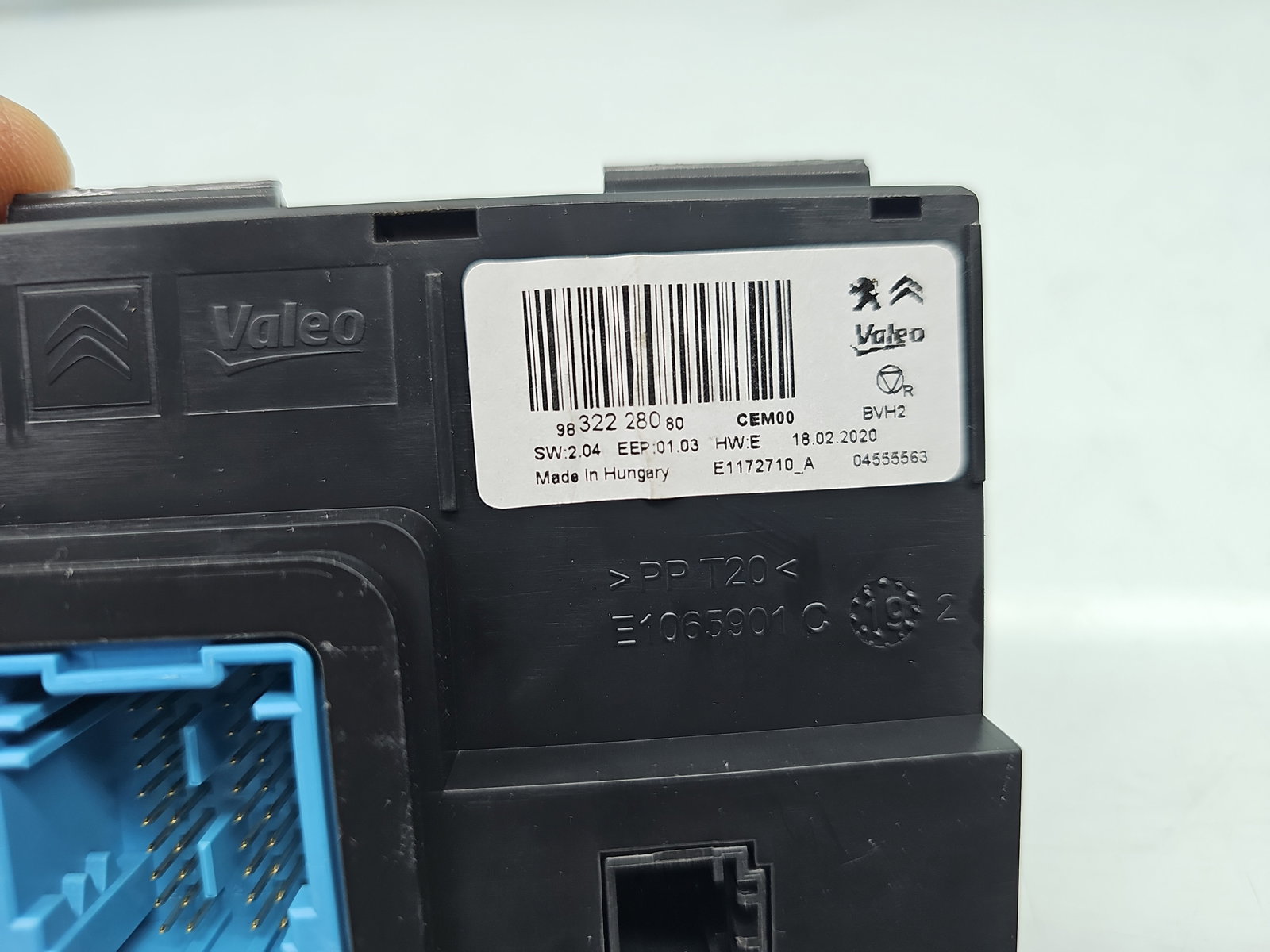 Modul control clima PEUGEOT 308 II GT-Line [Fabr 2019-2021] 9832228080 - imagine 4