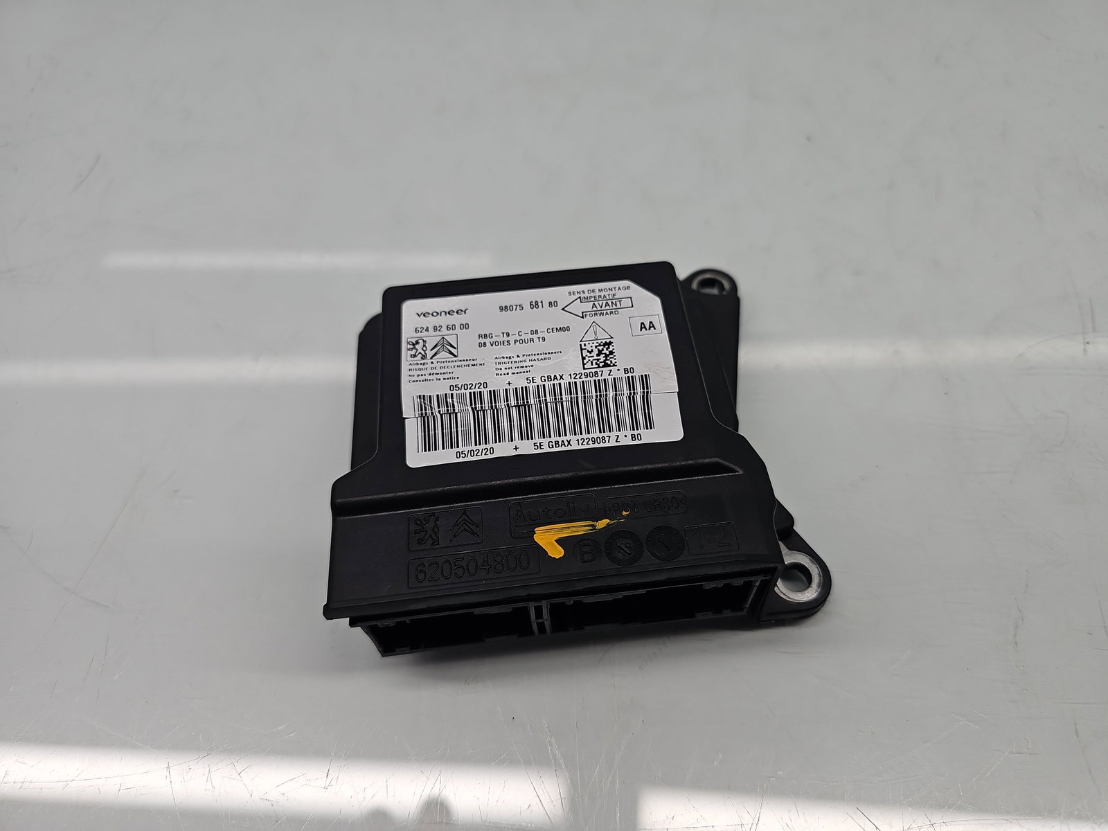 Calculator airbag PEUGEOT 308 II GT-Line [Fabr 2019-2021] 9807568180 1.5 HDi YHZ 96KW / 130CP - imagine 1