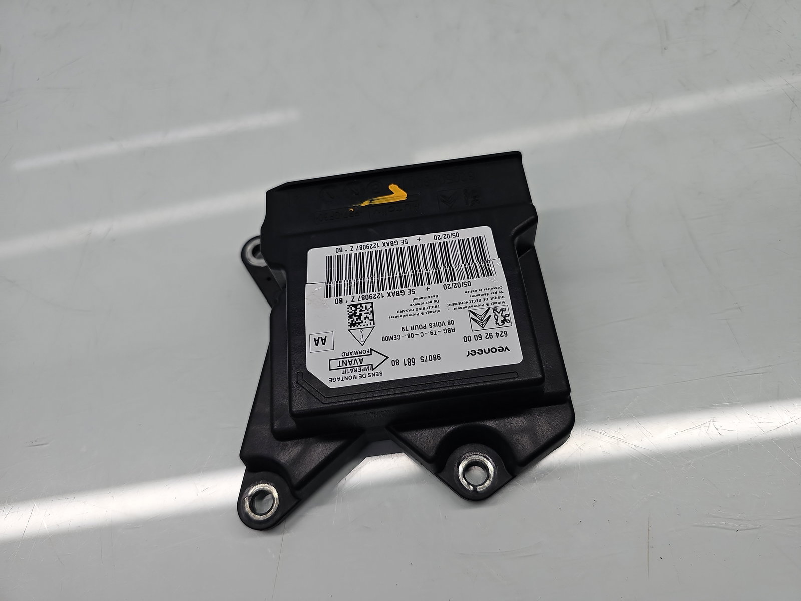 Calculator airbag PEUGEOT 308 II GT-Line [Fabr 2019-2021] 9807568180 1.5 HDi YHZ 96KW / 130CP - imagine 4