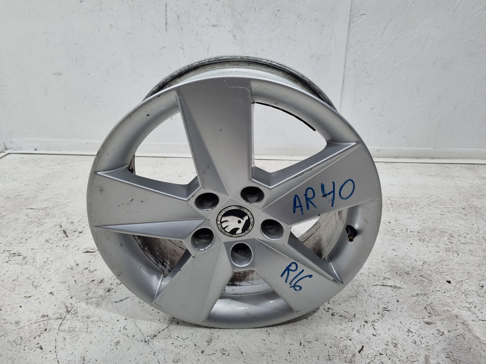 Set jante aliaj Skoda Octavia 3 Combi (5E5) [Fabr 2012-prezent] 5E0601025H - imagine 4