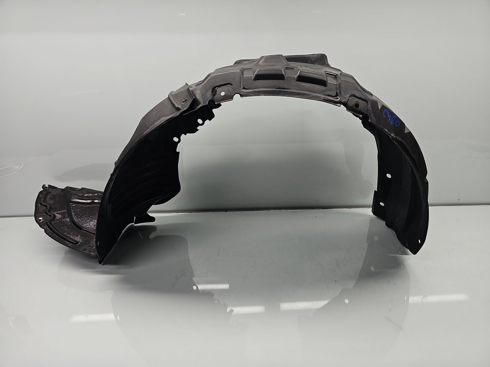 Carenaj roata stanga fata Mazda 3 II Hatchback Facelift [Fabr 2011-2013] OEM - imagine 1