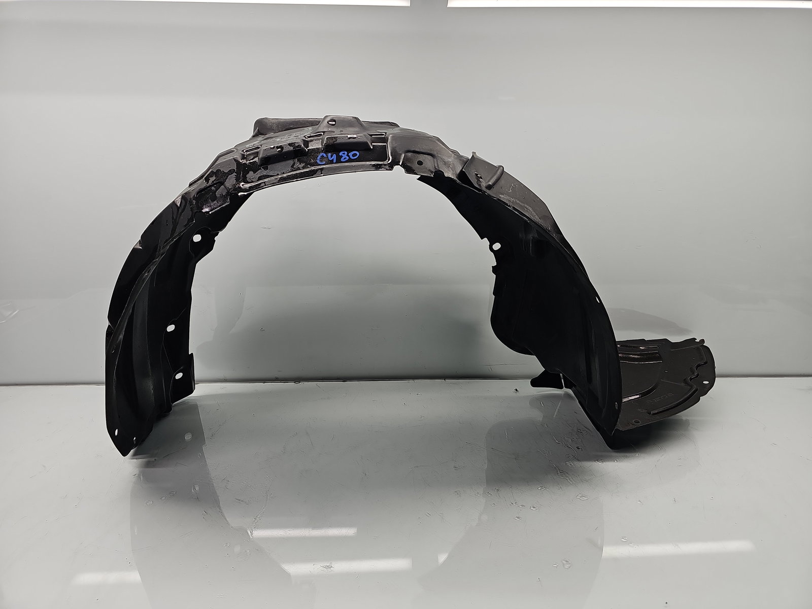 Carenaj roata dreapta fata Mazda 3 II Hatchback Facelift [Fabr 2011-2013] OEM - imagine 1