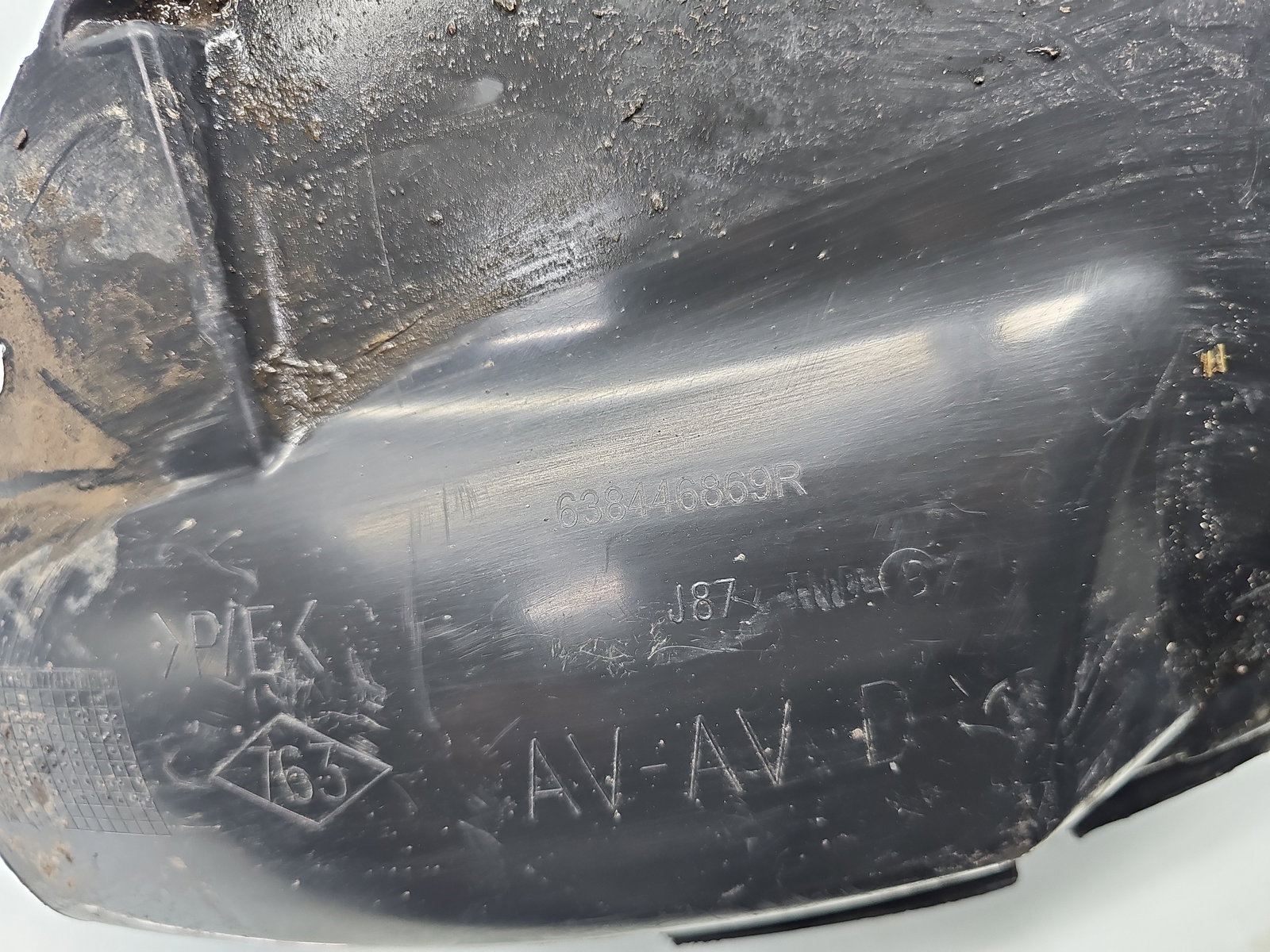 Carenaj roata dreapta fata Renault Captur (J87) [Fabr 2013-2017] 638446869R - imagine 4