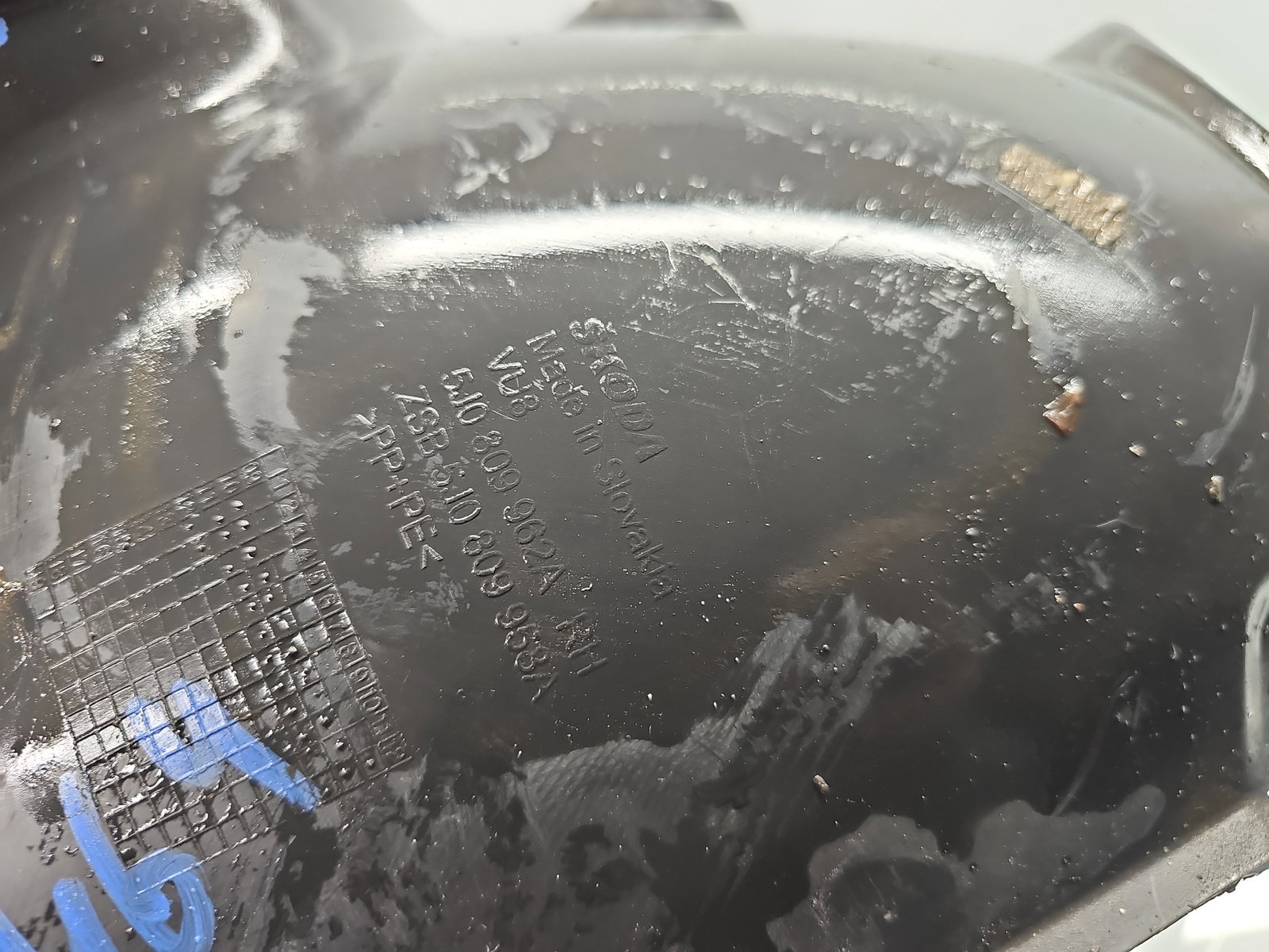 Carenaj roata dreapta fata Skoda Fabia 2 Combi (5J, 545) [Fabr 2007-2014] 5J0809962A - imagine 4