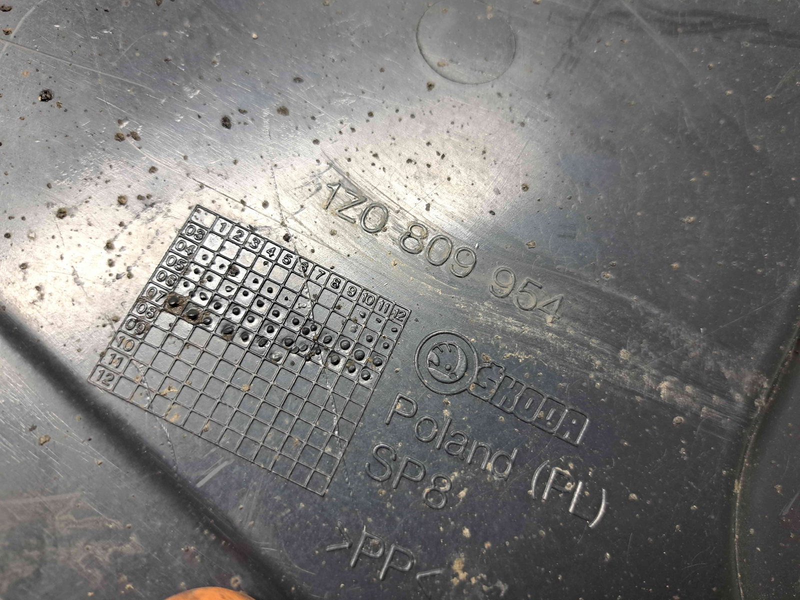 Carenaj roata dreapta fata Skoda Octavia 2 (1Z3) [Fabr 2004-2013] 1Z0809954 - imagine 4