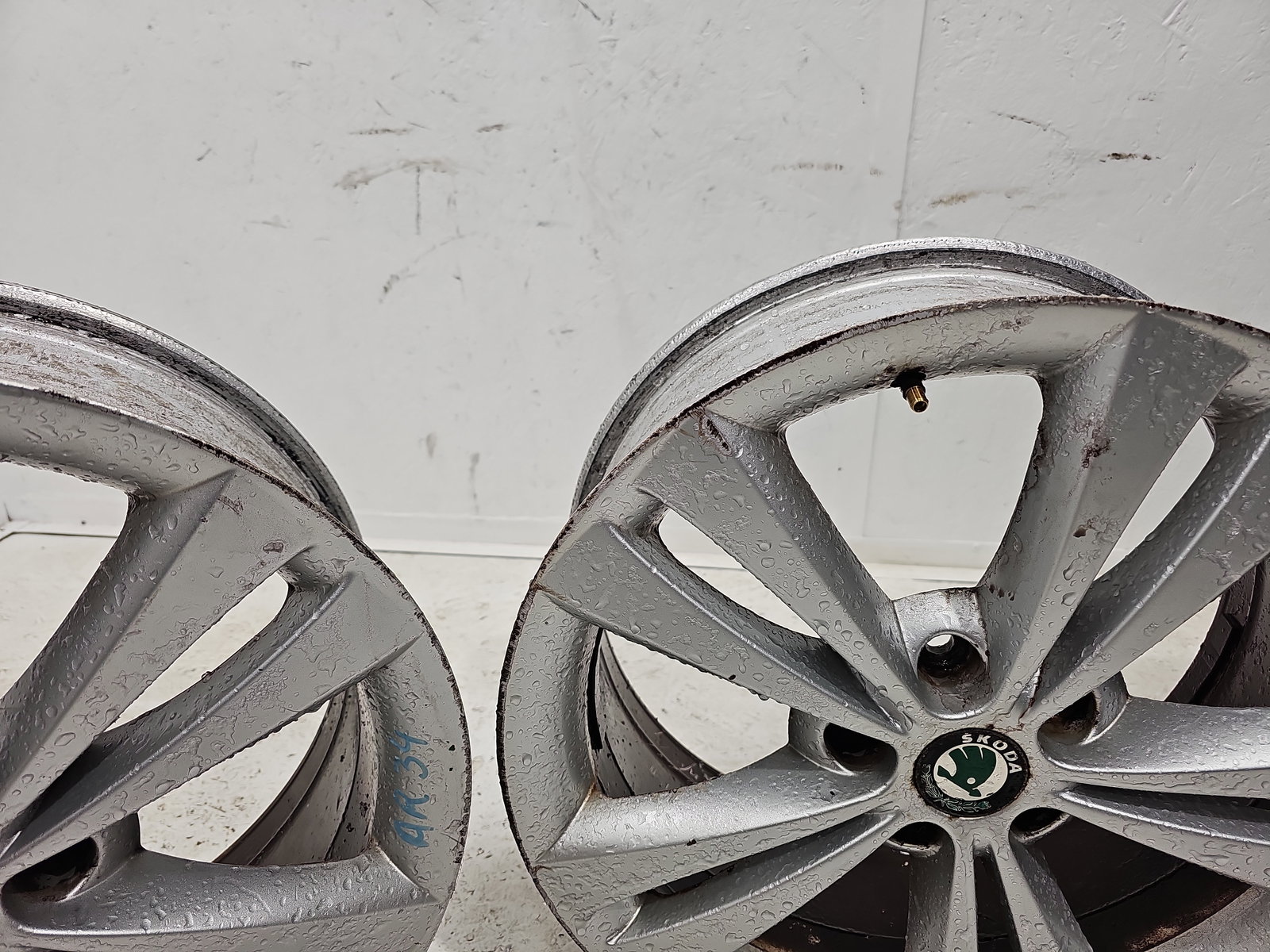 Set jante aliaj Skoda Octavia 2 Combi (1Z5) [Fabr 2004-2013] Facelift 1Z0601025AD - imagine 5