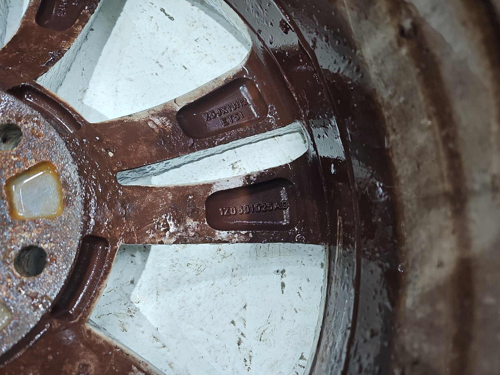 Set jante aliaj Skoda Octavia 2 Combi (1Z5) [Fabr 2004-2013] Facelift 1Z0601025AD - imagine 8