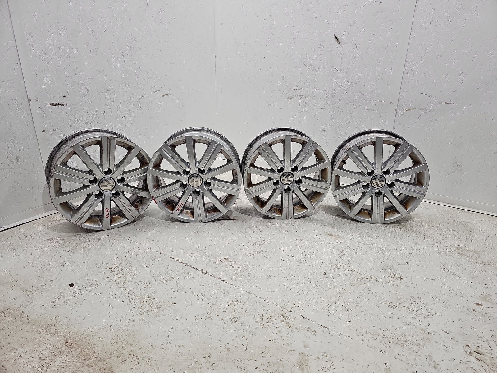 Set jante aliaj Volkswagen Golf 6 (5K1) [Fabr 2009-2013] 5K0601025J - imagine 1