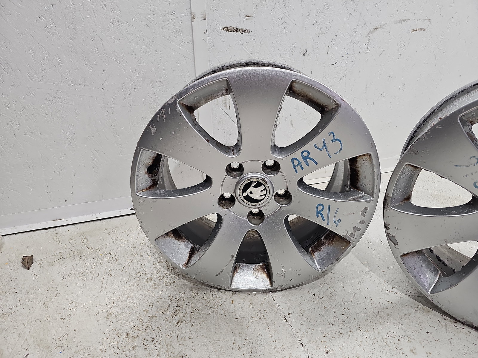 Set jante aliaj Skoda Superb II Combi (3T5) [Fabr 2009-2015] 3T0601025 - imagine 2