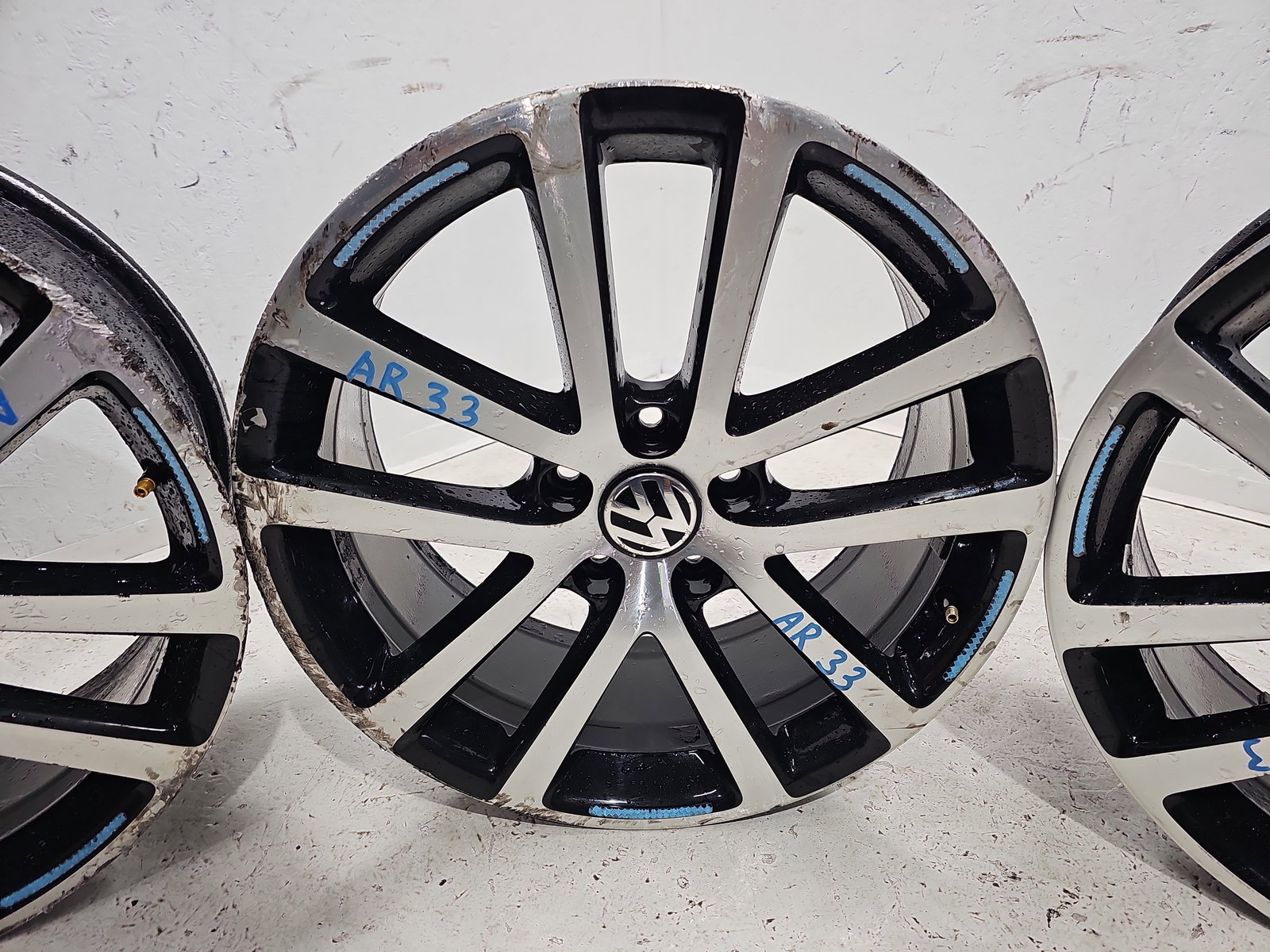 Set jante aliaj Volkswagen Golf 6 (5K1) GTD [Fabr 2009-2013] 1K0601025AG - imagine 3