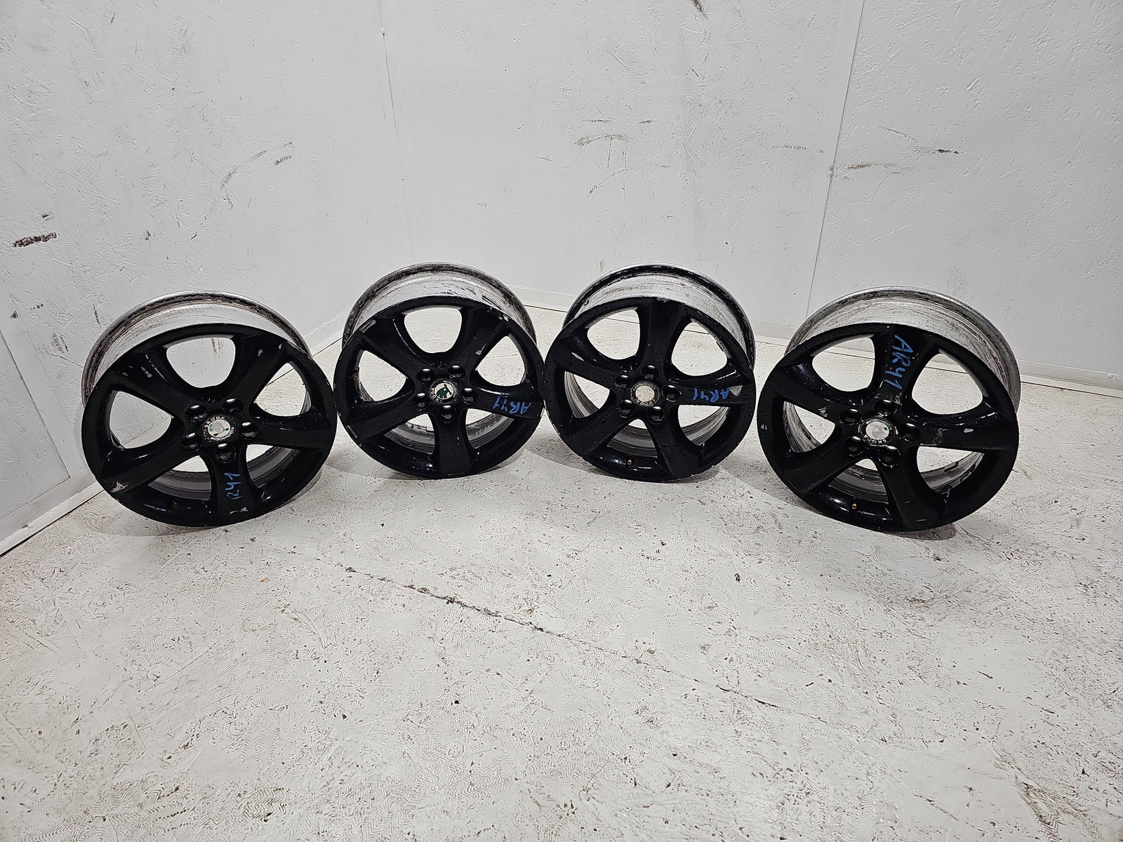 Set jante aliaj Skoda Fabia 2 (5J, 542) [Fabr 2007-2014] 5J0601025A - imagine 1