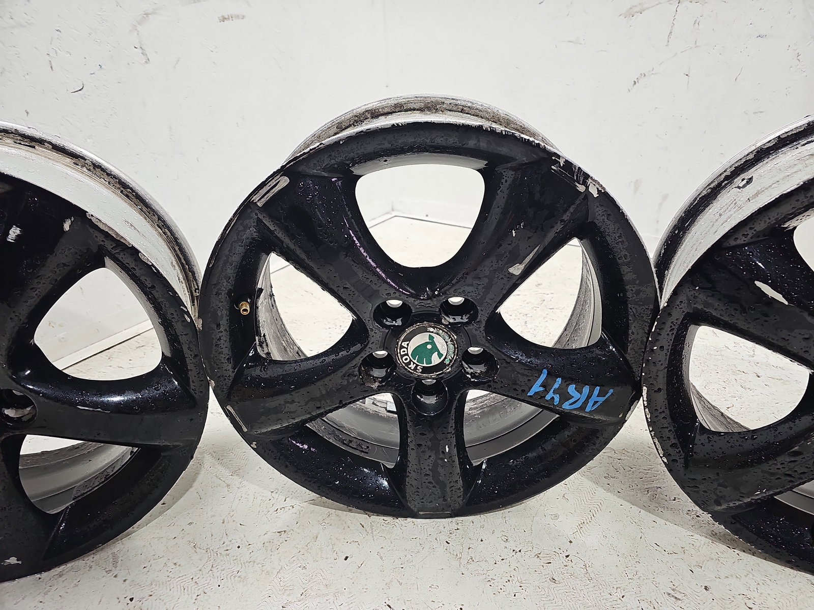 Set jante aliaj Skoda Fabia 2 (5J, 542) [Fabr 2007-2014] 5J0601025A - imagine 3