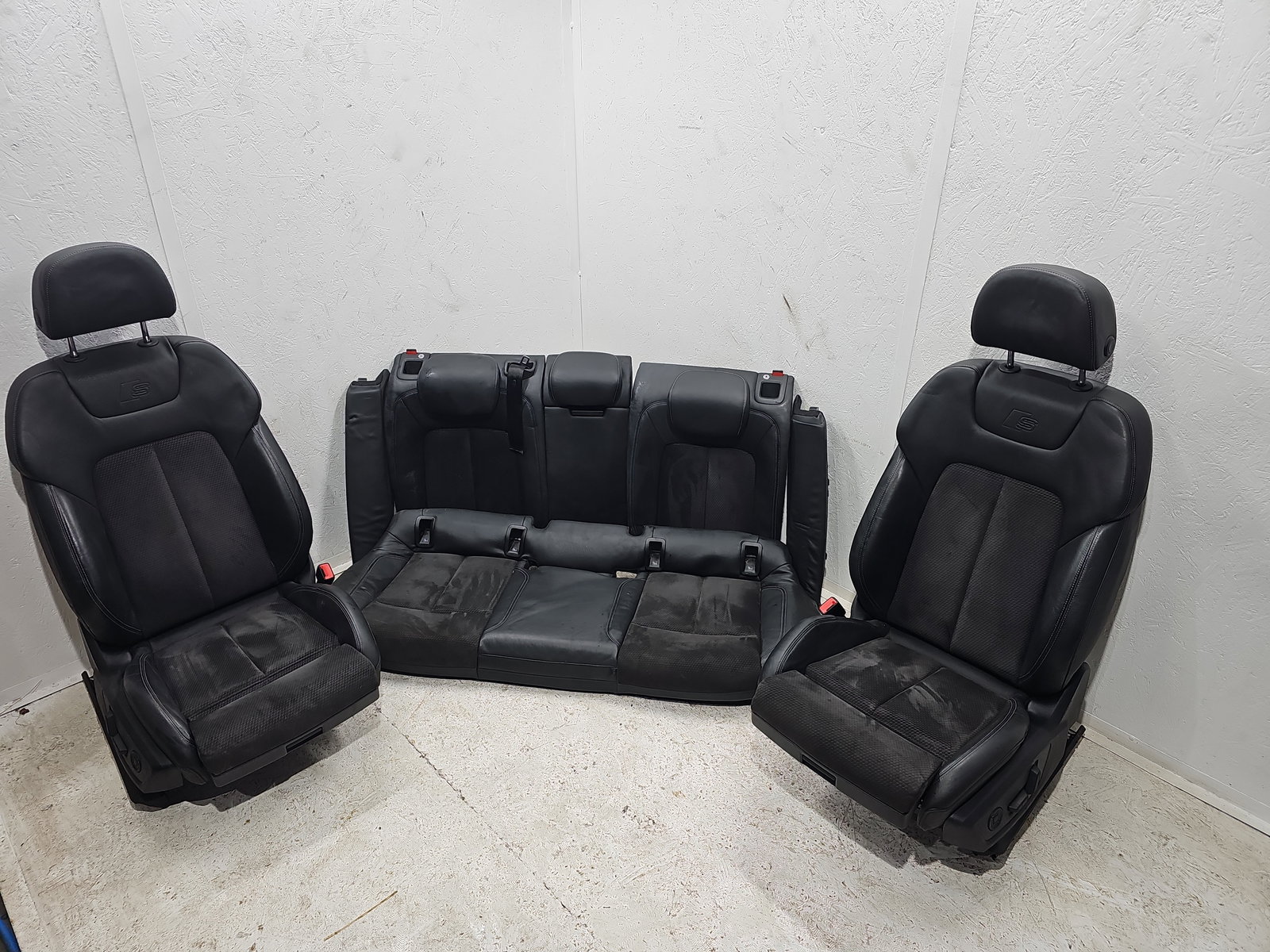 Set scaune cu bancheta piele AUDI A6 (4A2, C8) S-line [Fabr 2018-2025] OEM - imagine 1