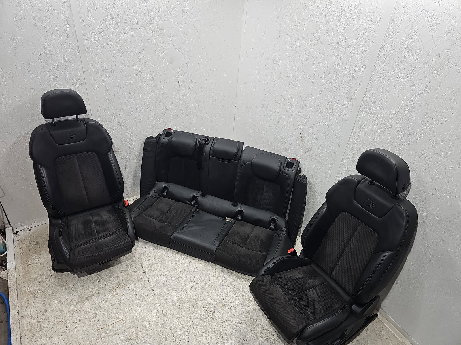 Set scaune cu bancheta piele AUDI A6 (4A2, C8) S-line [Fabr 2018-2025] OEM - imagine 4