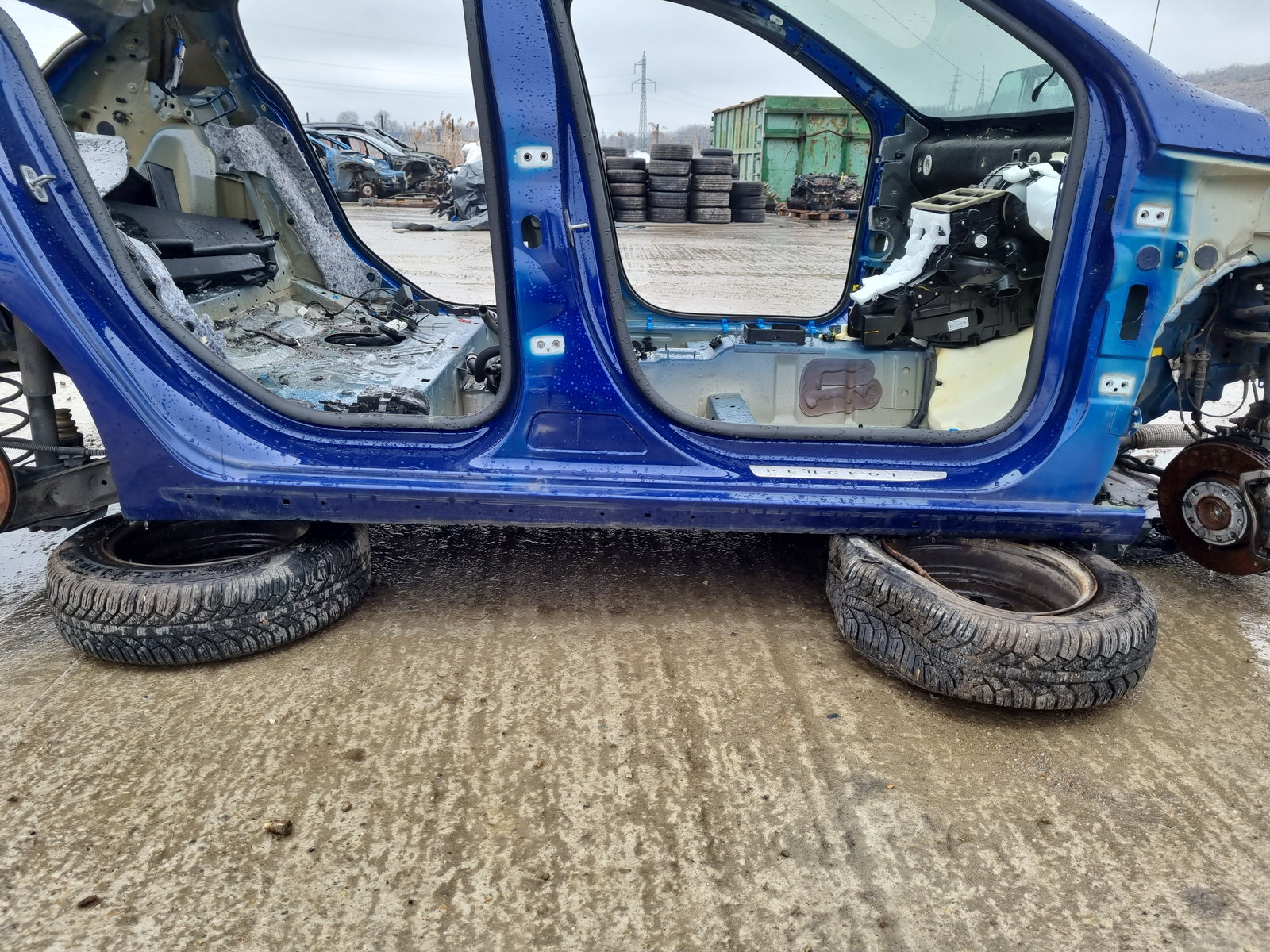 Prag lateral dreapta PEUGEOT 308 II GT-Line [Fabr 2019-2021] OEM - imagine 1