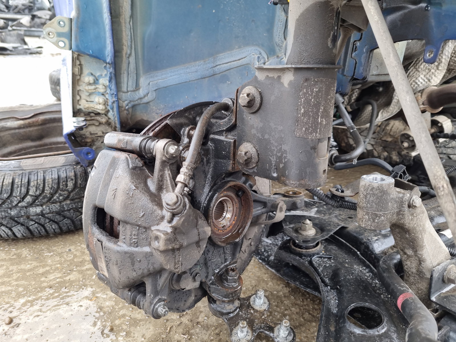 Fuzeta fata dreapta PEUGEOT 308 II GT-Line [Fabr 2019-2021] 1.5 HDi YHZ 96KW / 130CP - imagine 2