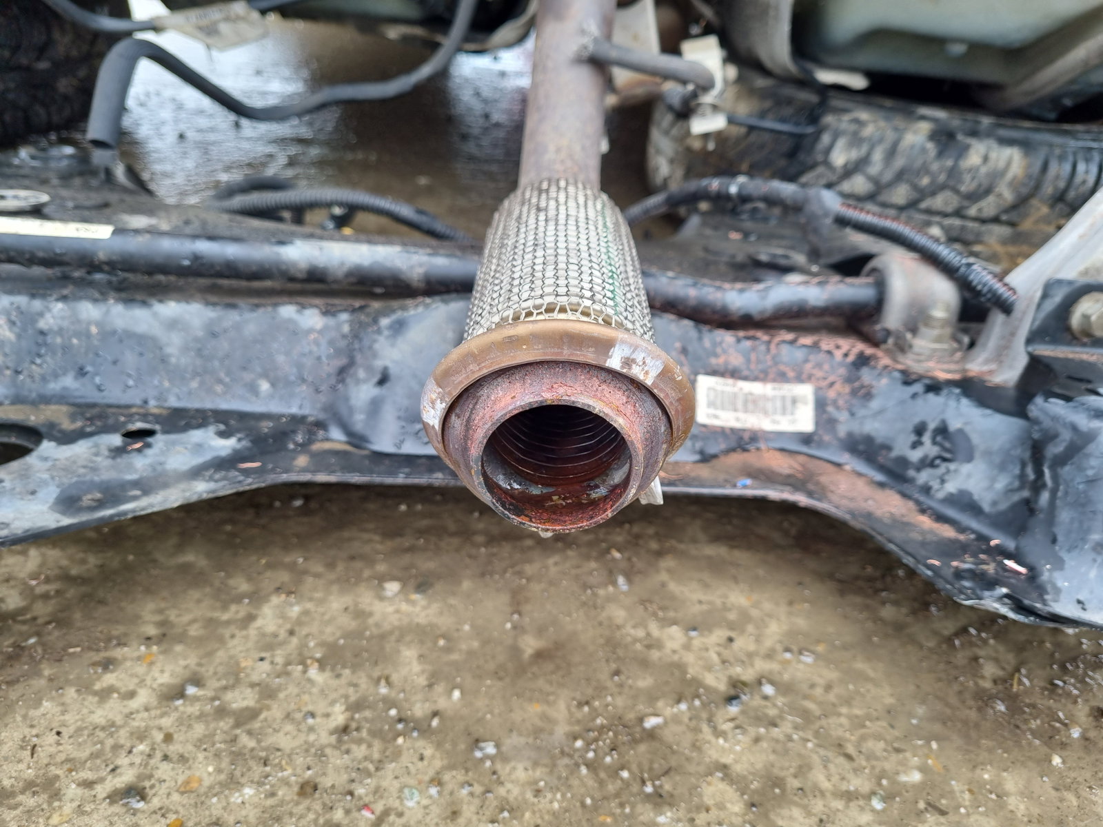 Racord flexibil teava evacuare catalizator PEUGEOT 308 II GT-Line [Fabr 2019-2021] OEM 1.5 HDi YHZ 96KW / 130CP - imagine 2