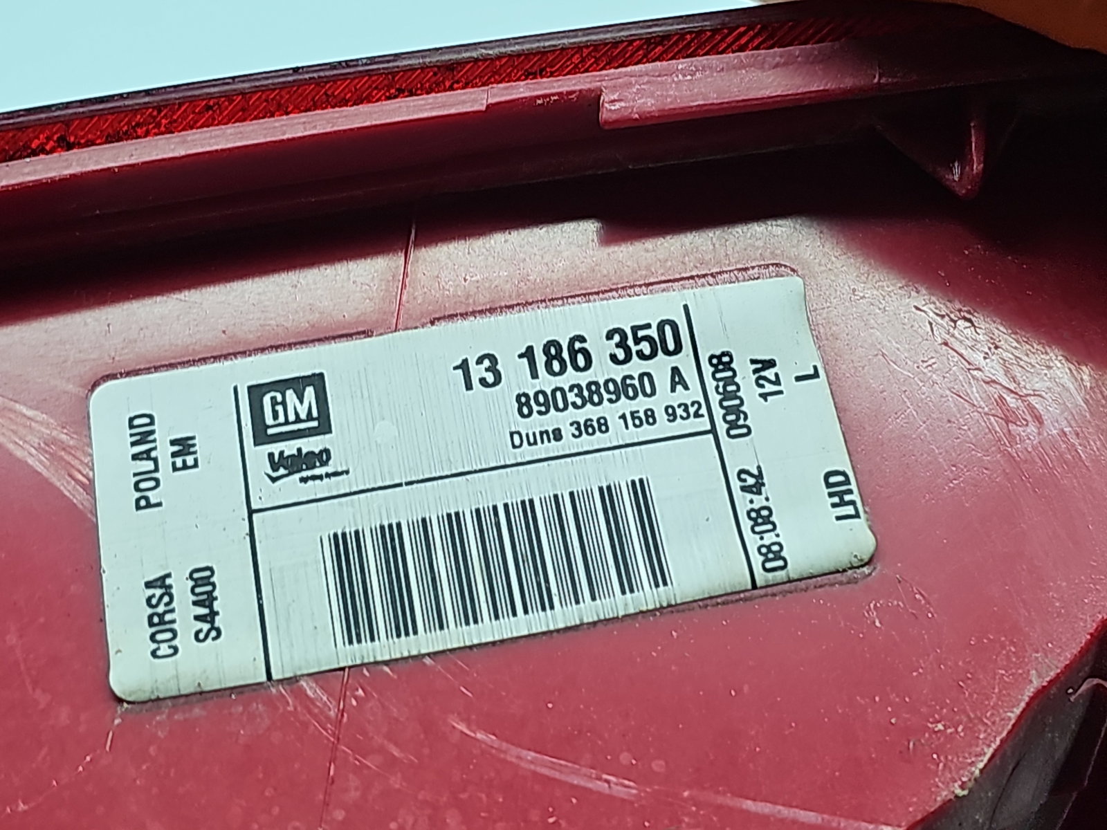 Stop aripa stanga Opel Corsa D [Fabr 2006-2013] 13186350 - imagine 6