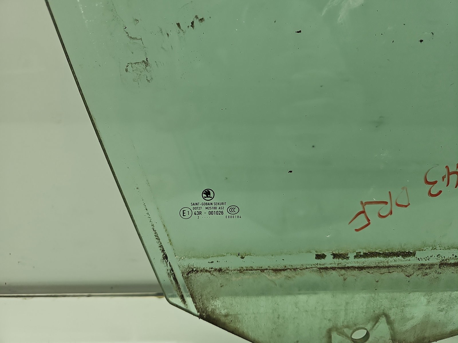 Geam usa dreapta fata Skoda Superb II Combi (3T5) [Fabr 2009-2015] OEM - imagine 2