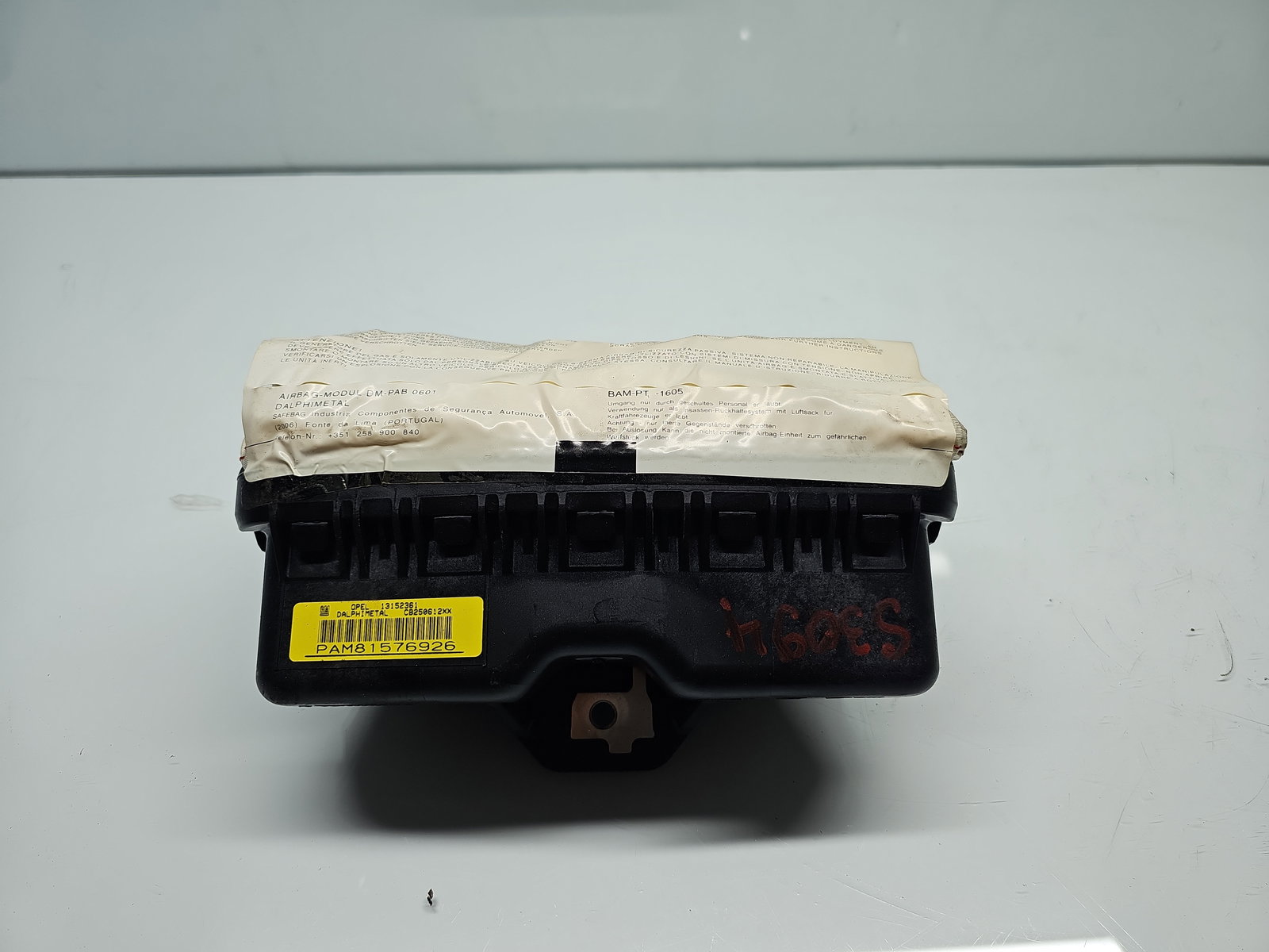 Airbag pasager Opel Corsa D [Fabr 2006-2013] 13152361 - imagine 2