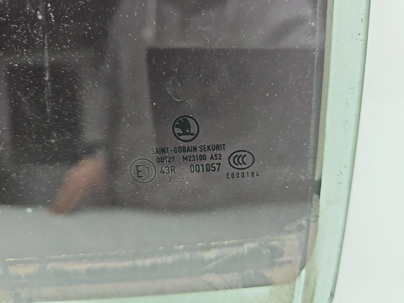 Geam usa stanga spate Skoda Fabia 2 (5J, 542) [Fabr 2007-2014] OEM - imagine 2