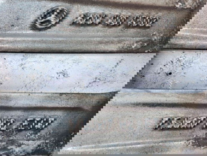 Set jante aliaj Mercedes Clasa C (W204) [Fabr 2007-2014] R17 7.5J H2 ET47 FATA 5X112