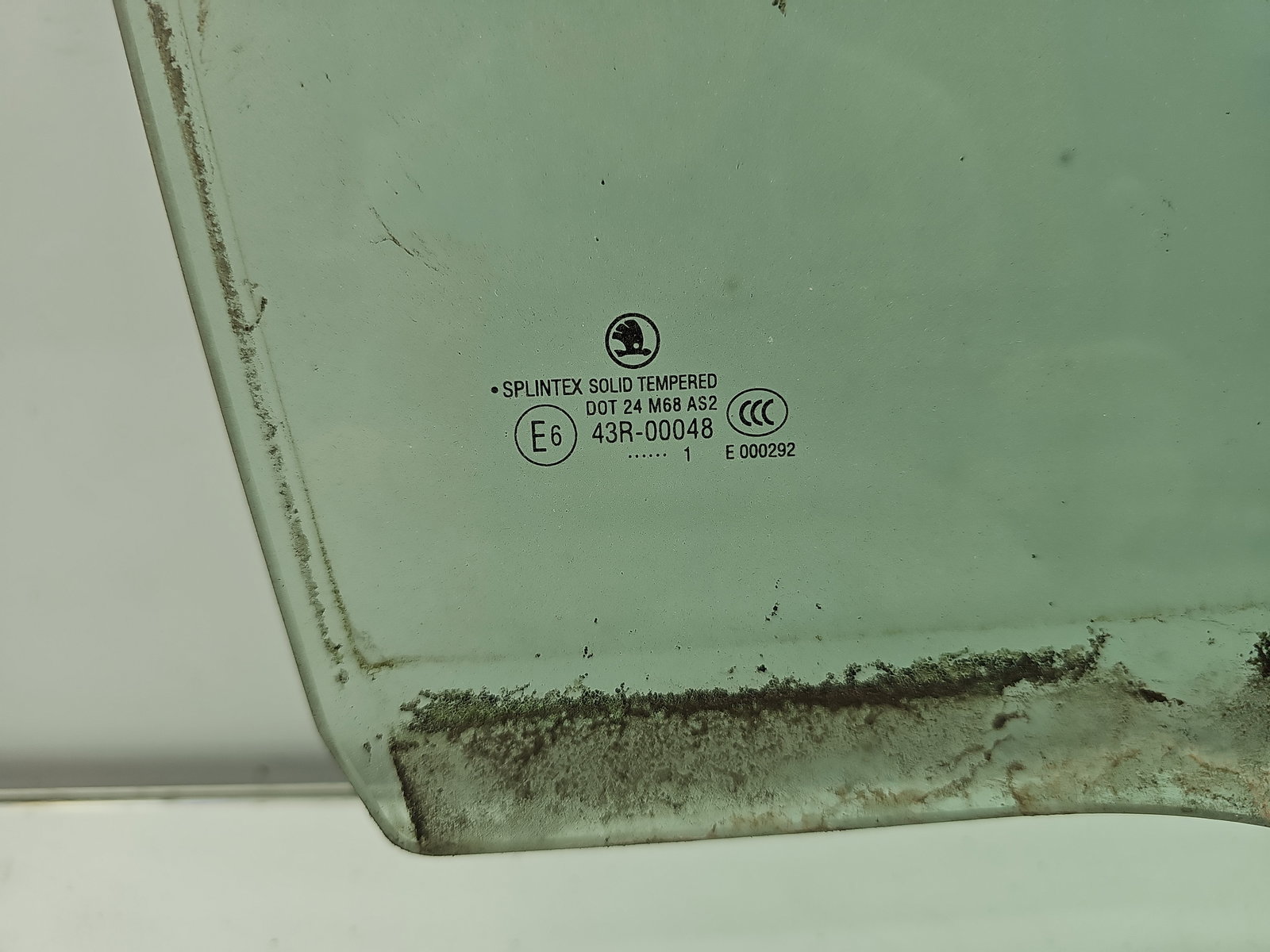 Geam usa dreapta spate Skoda Octavia 2 Combi (1Z5) [Fabr 2004-2013] Facelift OEM - imagine 2