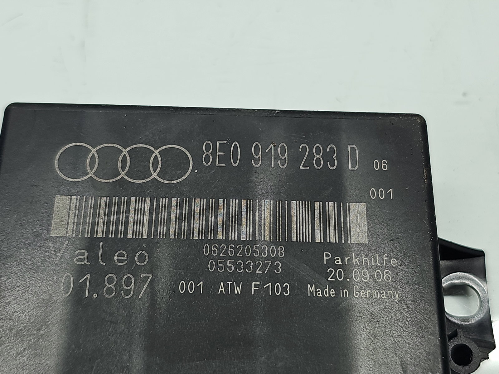 Modul senzori parcare AUDI A4 Avant (8ED, B7) [Fabr 2004-2008] 8E0919283D - imagine 4