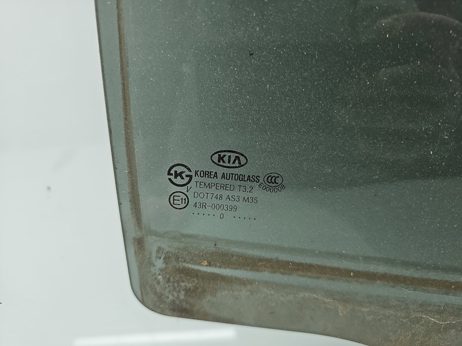 Geam usa dreapta spate KIA Sorento 2 [Fabr 2009-2015] OEM - imagine 2