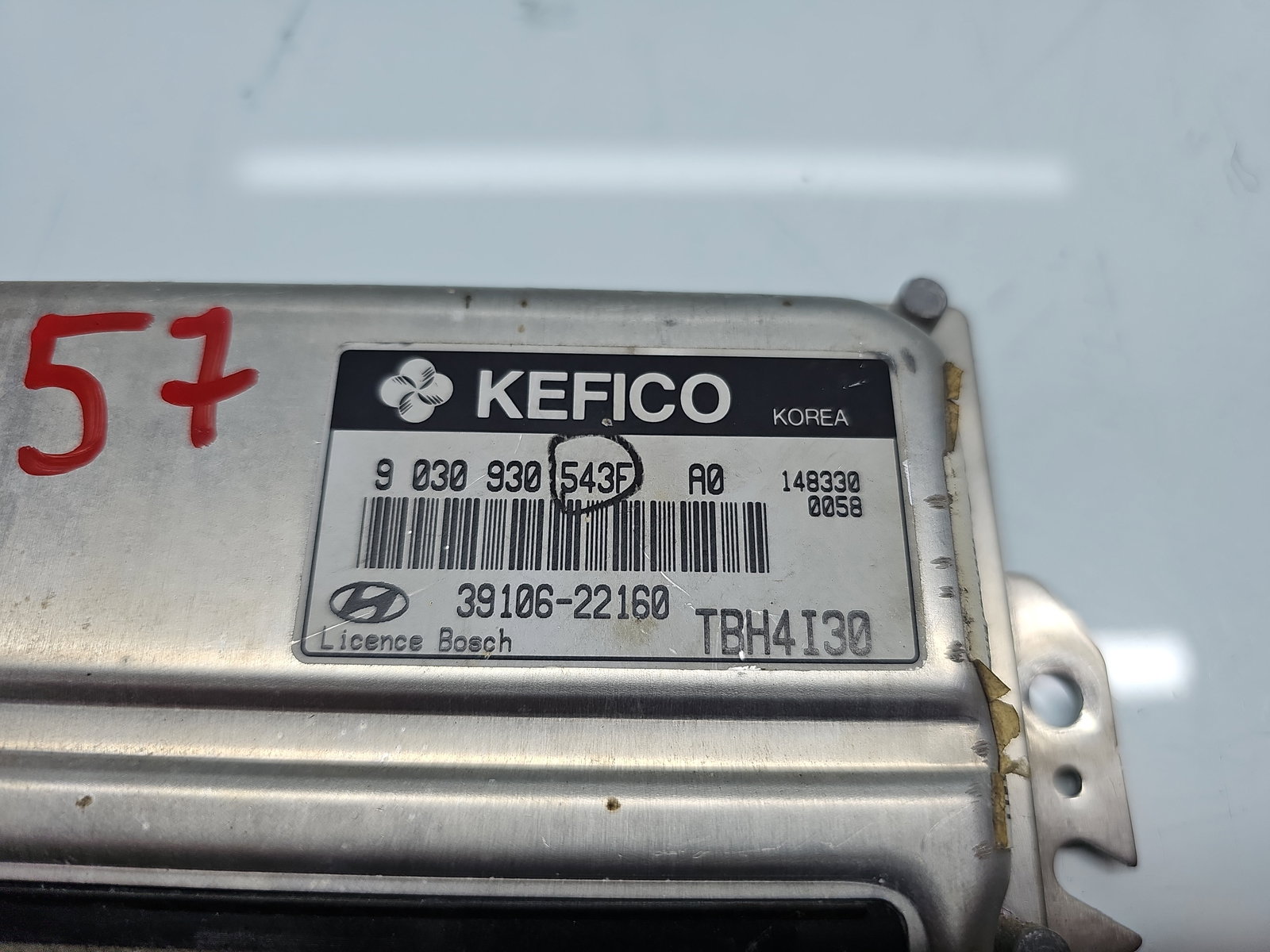 Calculator motor ECU Hyundai Getz (TB) [Fabr 2002-2009] 39106-22160 1.3 MPI 80KW / 109CP - imagine 5