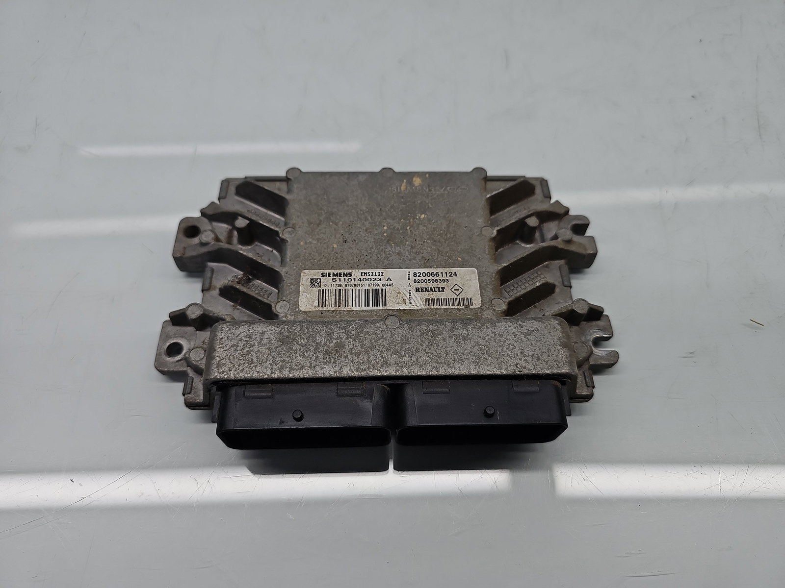 Calculator motor ECU Dacia Logan MCV (KS) [Fabr 2007-2012] 8200661124 1.6 Benz K7M710 64KW / 87CP - imagine 1
